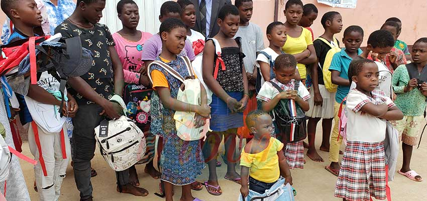 Yaoundé : des dons pour les orphelins