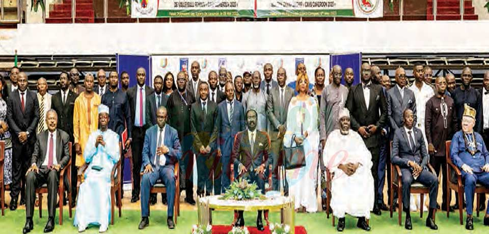 CAVB Cameroon 2023 : Local Organising Committee Members Commissioned