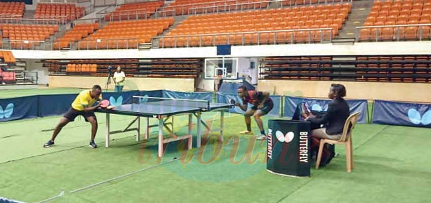 Table Tennis Open : Nyoh Dereck, Ngo Bikai Winners