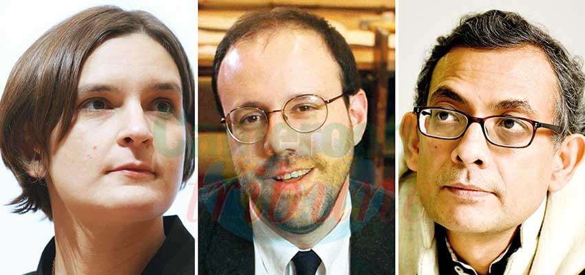 L-R: Esther Duflo, Michael Kreme, and Abhijit Banerjee, the Nobel winners.