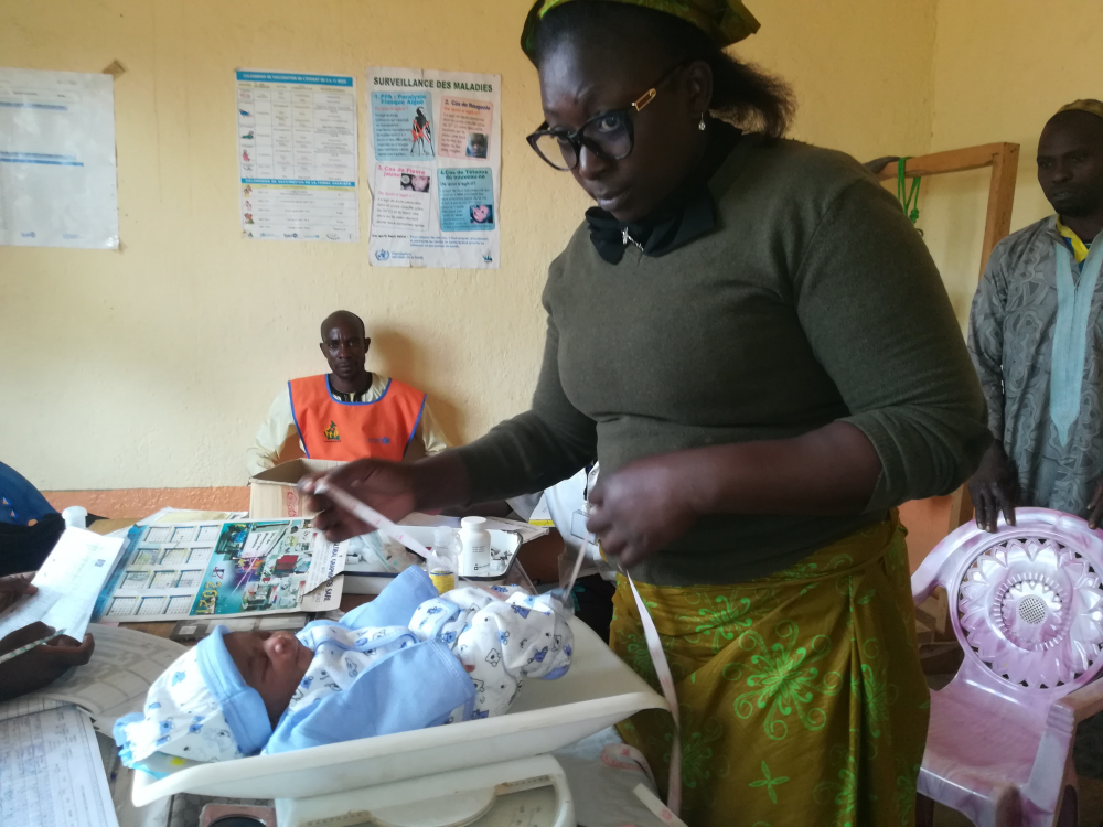 The rate of deliveries in health facilities has gone up since 2018. The rate of deliveries in health facilities has gone up since 2018.