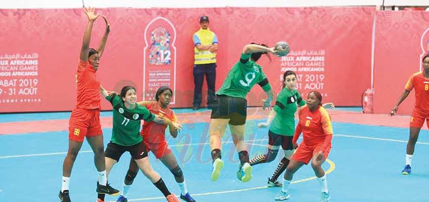 The handball Lionesses are working hard.