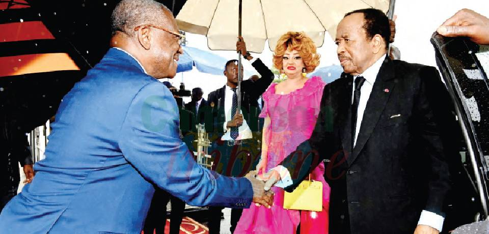 Paul Biya en Europe