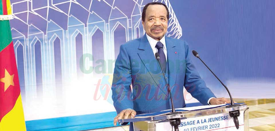 S.E Paul Biya : « Vous devez prendre conscience du rôle qui est le vôtre ». S.E Paul Biya : « Vous devez prendre conscience du rôle qui est le vôtre ».