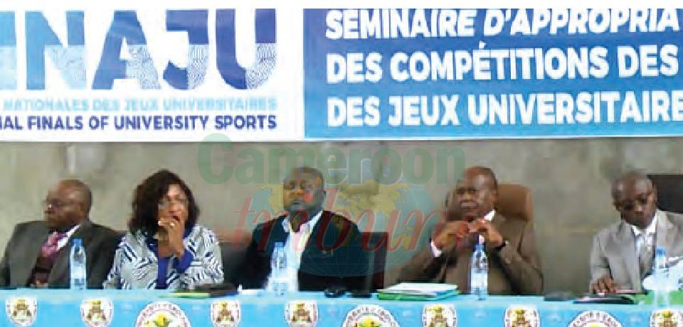Finales nationales des Jeux universitaires: On élabore le calendrier et les règlements