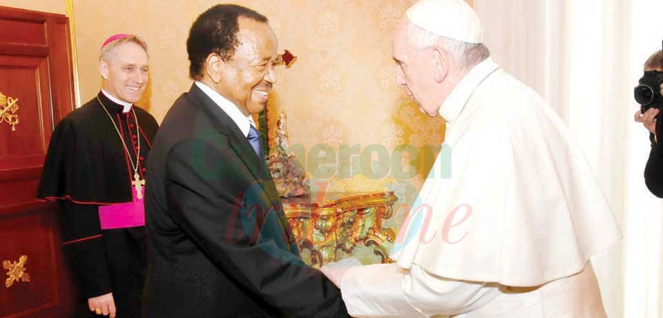 Cameroun-Vatican : des liens spirituels et diplomatiques étroits Cameroun-Vatican : des liens spirituels et diplomatiques étroits