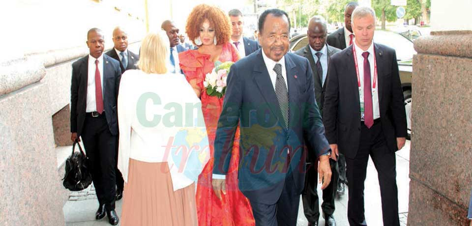 Russia-Africa Summit : President Biya Taking Active Part