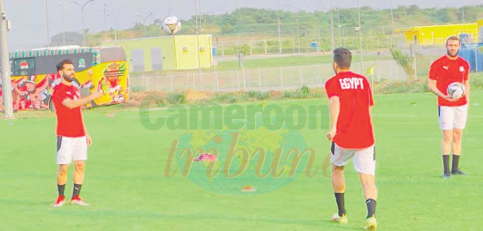 Arrivée vendredi dernier à Douala, l’équipe d’Egypte prépare déjà son match de mercredi prochain contre la Côte d’Ivoire.