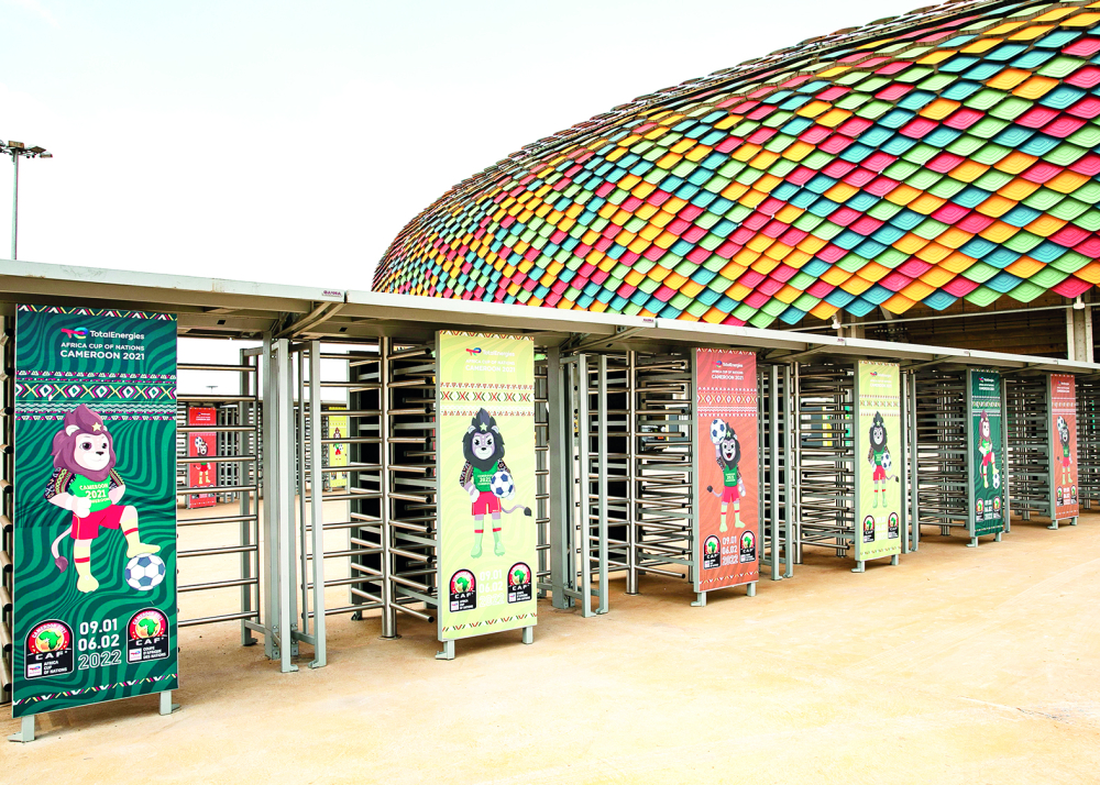 Chantier du stade d’Olembe : ultimes vérifications Chantier du stade d’Olembe : ultimes vérifications