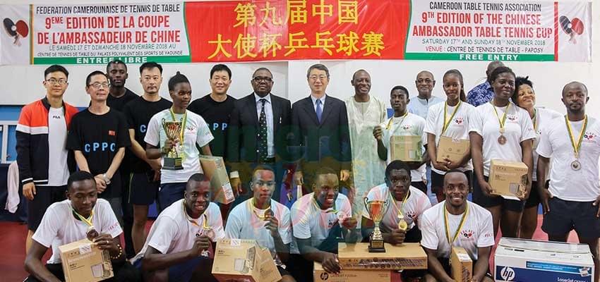 Tennis de table: Nyoh et Bih sur le haut du podium