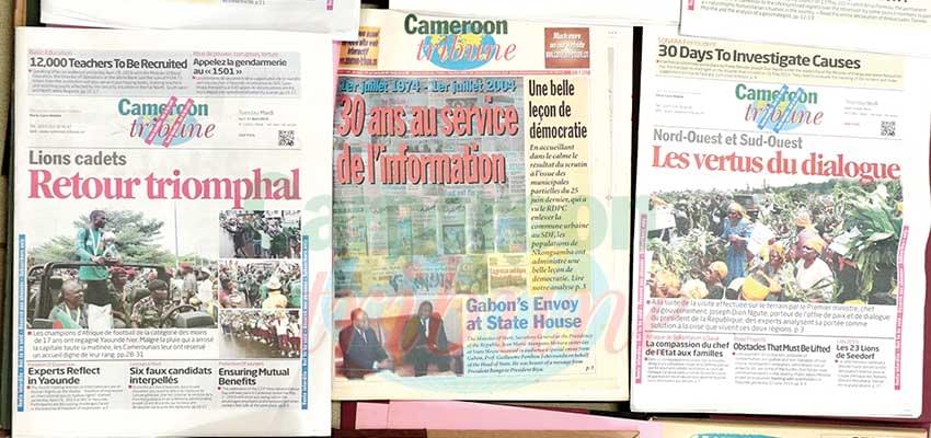 Cameroon Tribune : 45 ans et un avenir prometteur