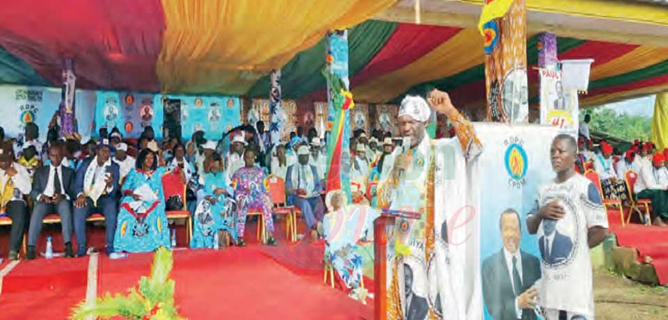Tombel : Kupe Muanenguba III Rekindles Support For Paul Biya