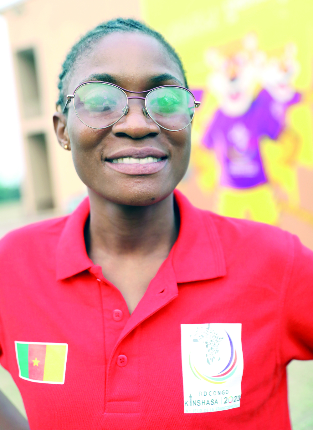 Ange Majolie Lontseu Tsafack, sélectionneur de l’équipe de basket-ball féminin U23.