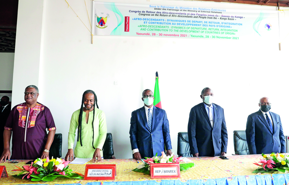 Développement du Cameroun : les afro-descendants sont partants Développement du Cameroun : les afro-descendants sont partants