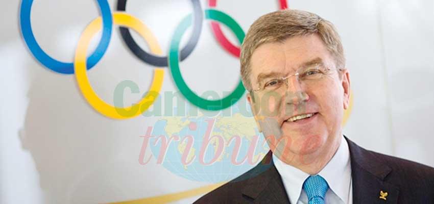 Comité international olympique : Thomas Bach à Yaoundé