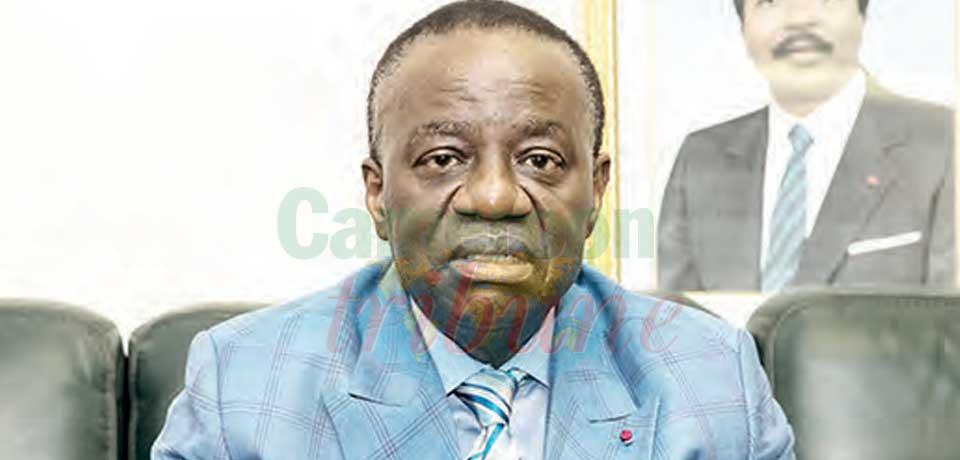 Pr. Jacques Fame Ndongo, secrétaire à la Communication du secrétariat général du Comité central du RDPC.