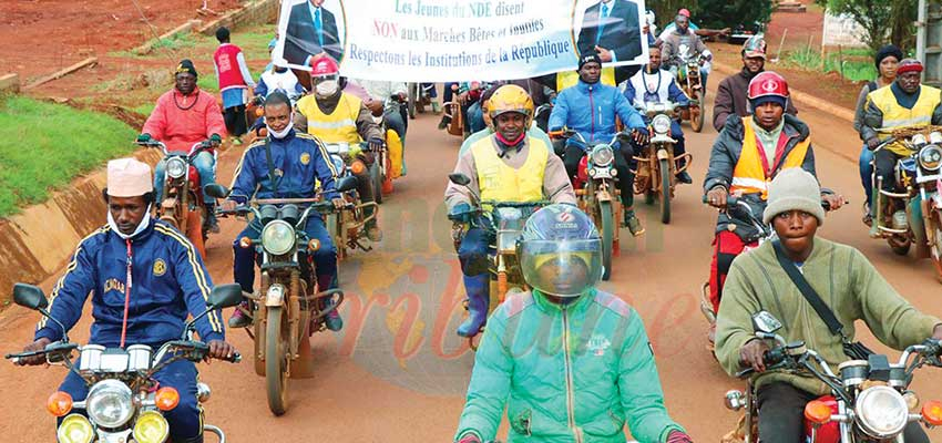 Bangangté  : les conducteurs de moto-taxis non partants