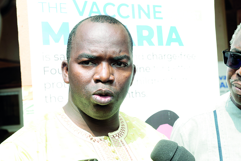 Dr Shalom Ndoula, secrétaire permanent du Programme élargi de la vaccination (PEV).