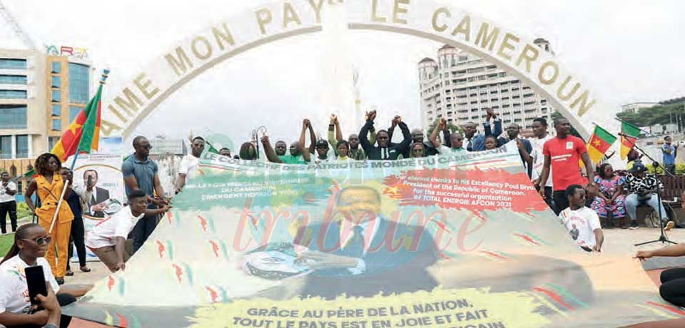Organisation de la CAN 2021 : des jeunes remercient Paul Biya