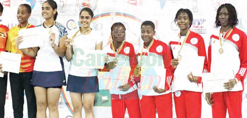 Open international de badminton : trois médailles en bronze pour le Cameroun