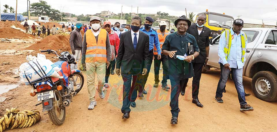 Embellissement de Yaoundé : le maire de la ville dans les chantiers Embellissement de Yaoundé : le maire de la ville dans les chantiers