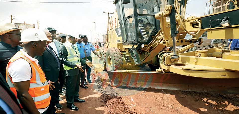 Routes de Yaoundé : trois tronçons en chantier Routes de Yaoundé : trois tronçons en chantier