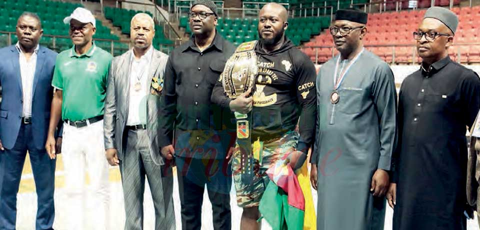 Professional Wrestling : Cameroonian Wins African Super Heavyweight Belt