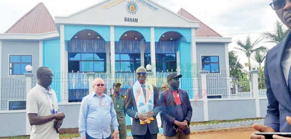 Maison du parti RDPC de Baham : inauguration le 28 octobre