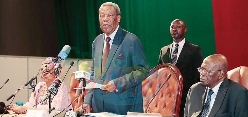 Sénat: l’unité et l’image du Cameroun d’abord