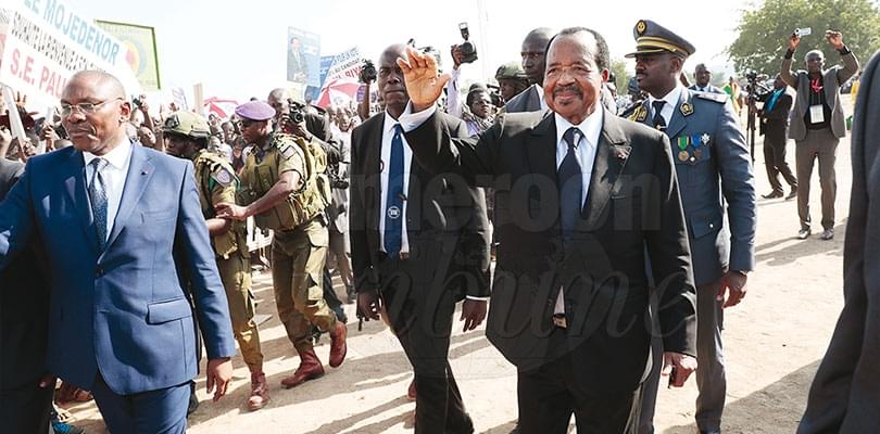 Paul Biya: quadrillage tous azimuts du terrain