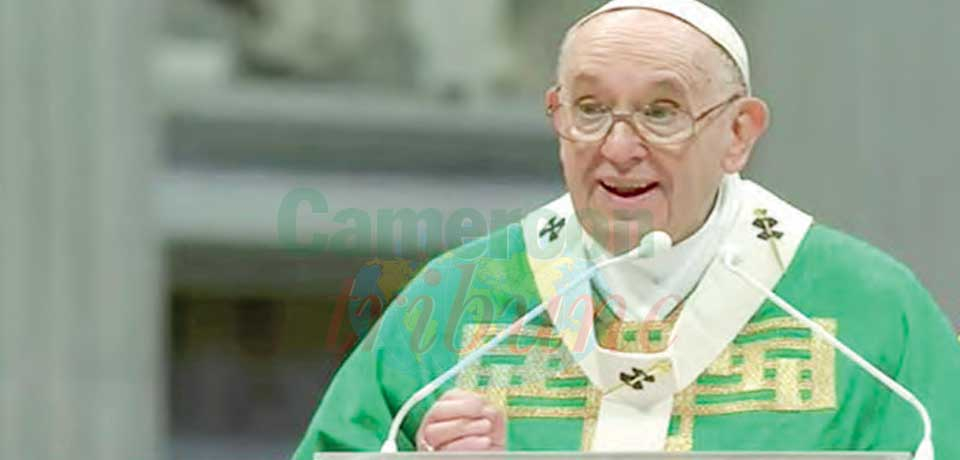 Le réconfort du pape François à l’endroit des pauvres. Le réconfort du pape François à l’endroit des pauvres.