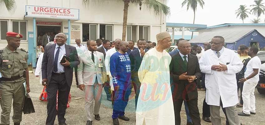 La visite surprise du Minsanté à Douala La visite surprise du Minsanté à Douala
