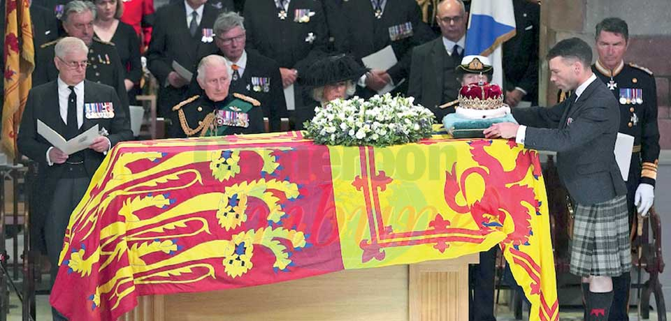 The last respects to Queen Elizabeth II.