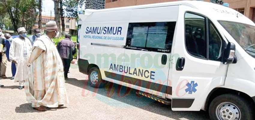 Bafoussam : une ambulance médicalisée pour l’Hôpital régional