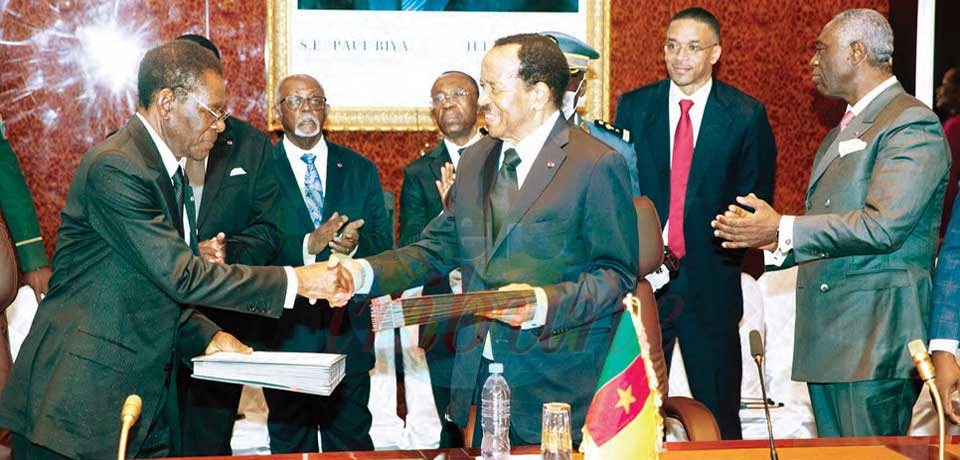 Cameroun-Guinée équatoriale : accord sur l’exploitation pétrolière et gazière
