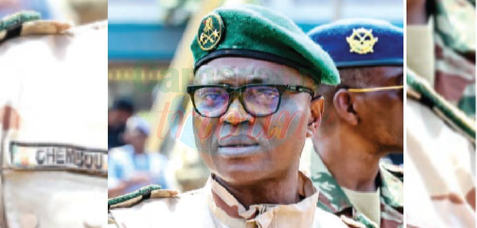 Général de brigade Guy Merlin Chembou: Aux commandes des troupes
