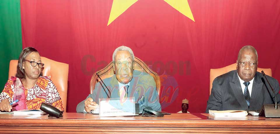 Senate President presiding the plenary sitting. Senate President presiding the plenary sitting.