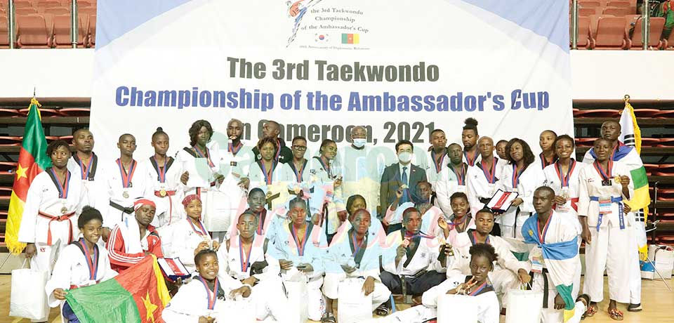 Taekwondo : rideau sur la Coupe de l’ambassadeur de Corée