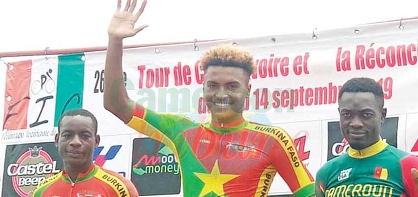 Cameroonian cyclist are determined to win.