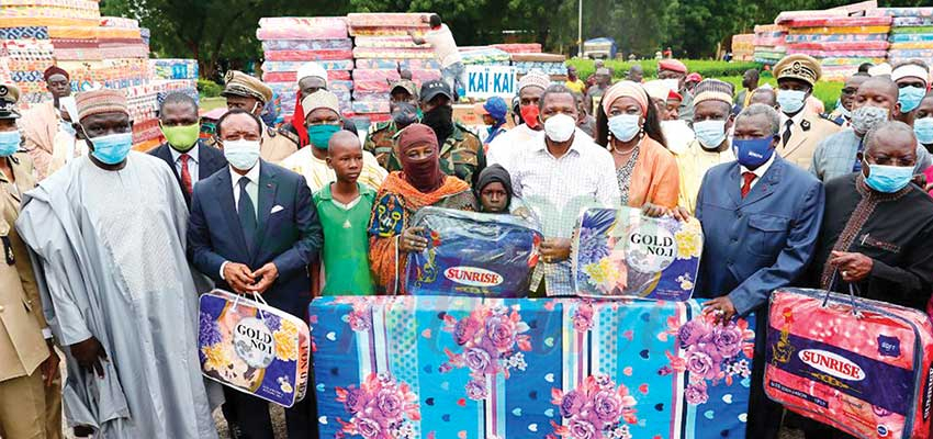 Cushioning Effects of Floods : Presidential Gifts Inundate Far North Region