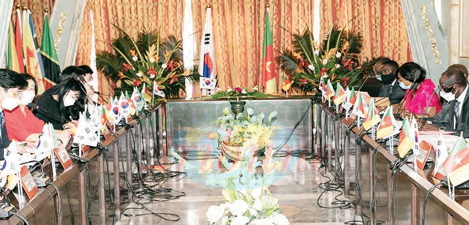 Cameroon-Korea: Consultations To Deepen Cooperation
