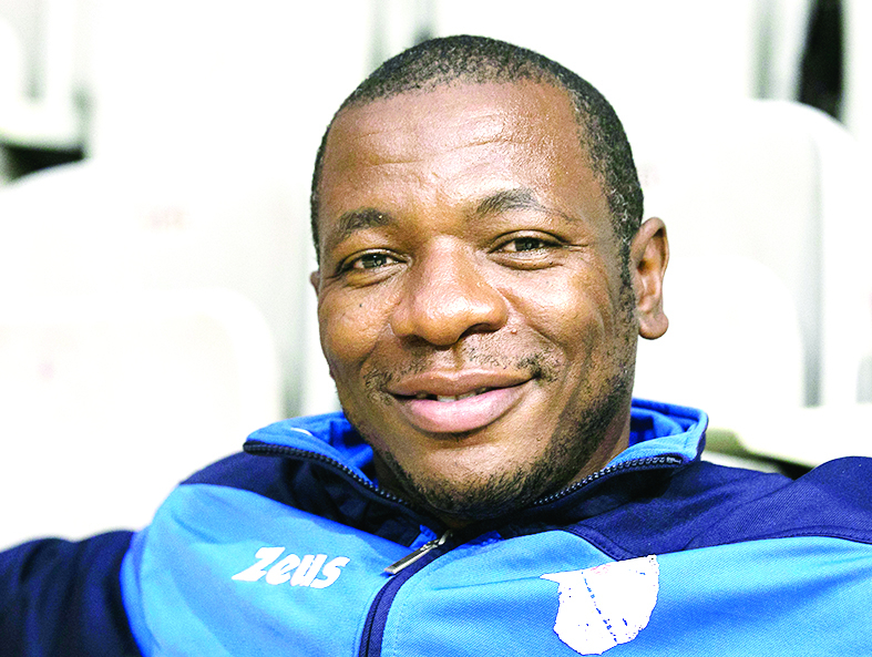 Serge Christian Guebogo, Trainer of the Handball Lionesses. Serge Christian Guebogo, Trainer of the Handball Lionesses.