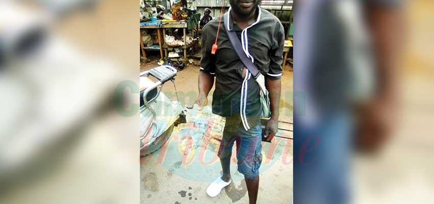 Douala : Collection of Mutilated Bank Notes as Trade Douala : Collection of Mutilated Bank Notes as Trade