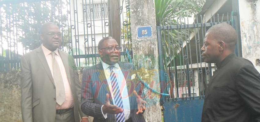 NCPBM members inspecting site in Douala.