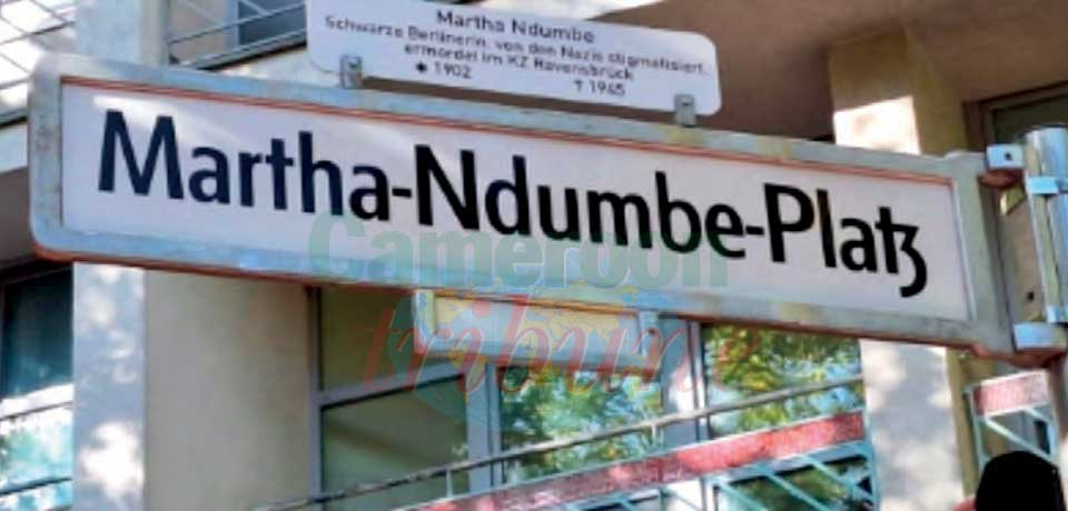 Patrimoine : une héroïne nommée Martha Ndumbe