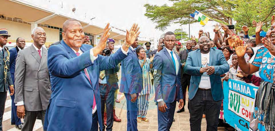 Répondant à l’invitation du chef de l’Etat camerounais, Paul Biya, le président de la République centrafricaine, Faustin Archange Touadera, est arrivé à Yaoundé samedi dernier.