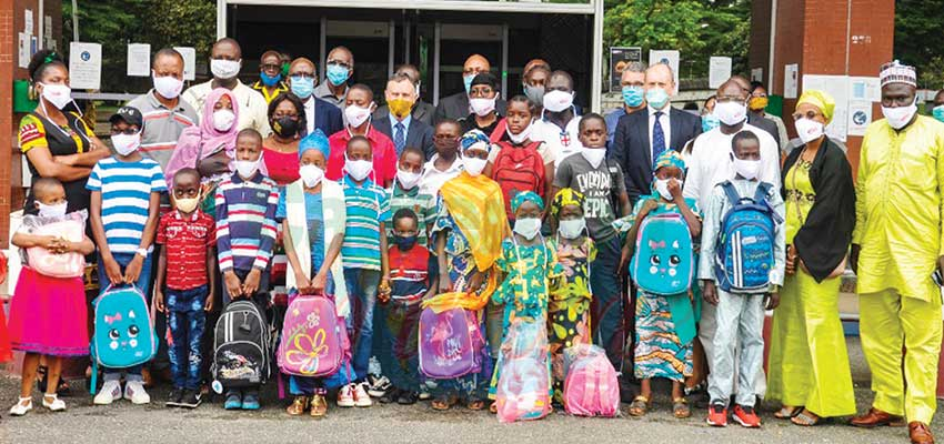 Rentrée scolaire :   des dons pour les orphelins d’Eséka