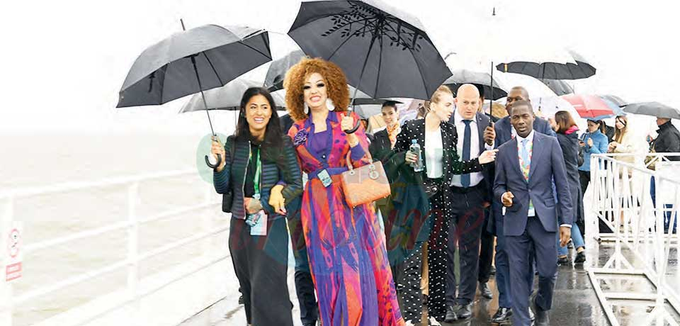 St. Petersburg Opens Up To Chantal Biya