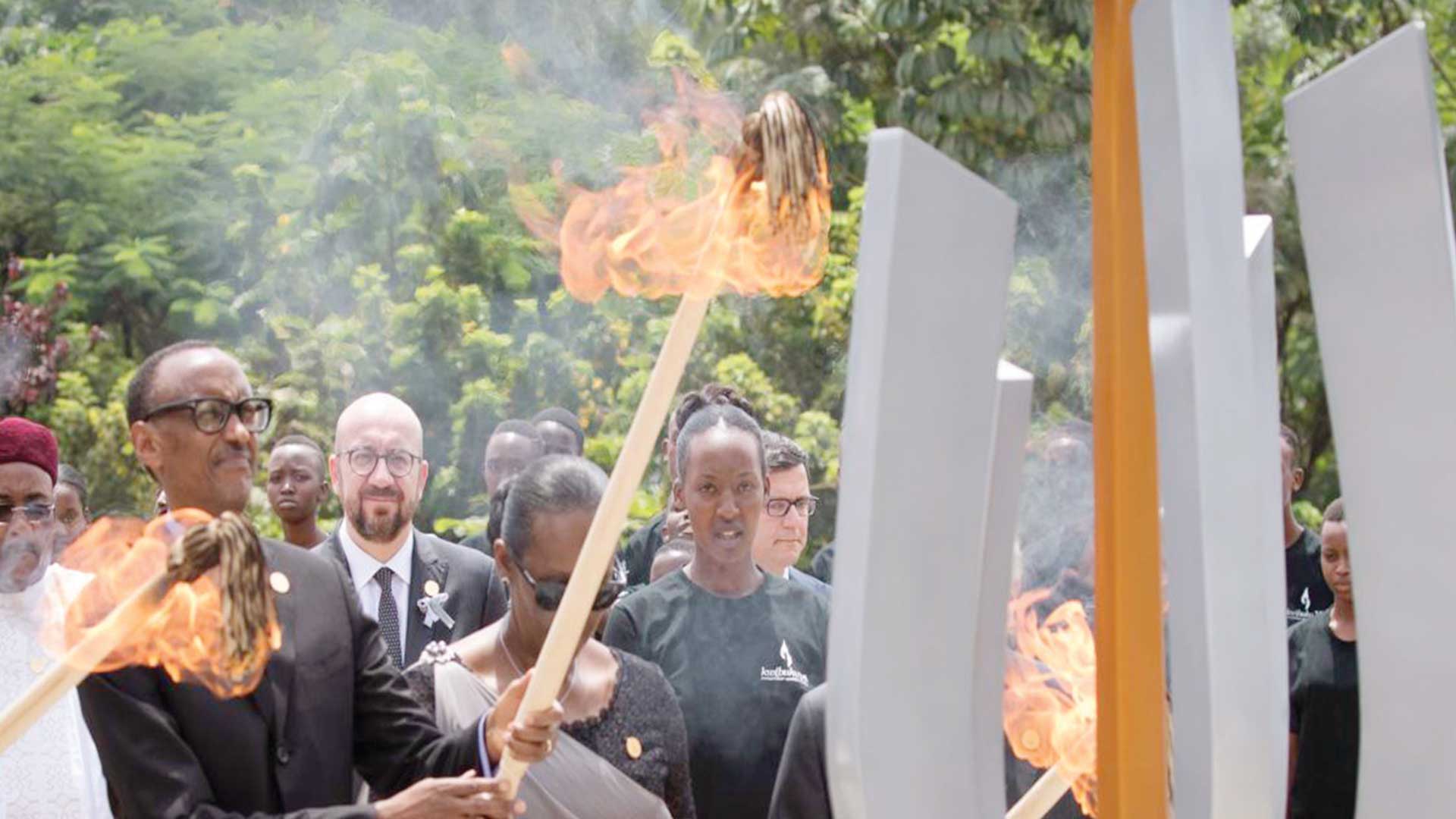 An 25 du génocide rwanda: Paul Kagame appelle à l’unité et au pardon