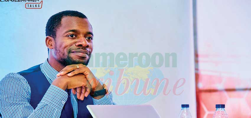 Jesse Carlton Happy Ndongo, directeur général de EasyGroup et coordonateur du mouvement « Tous Bâtisseurs ».